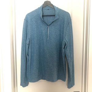 Lululemon Men’s Large Mid-weight 1/2 Zip Pullover